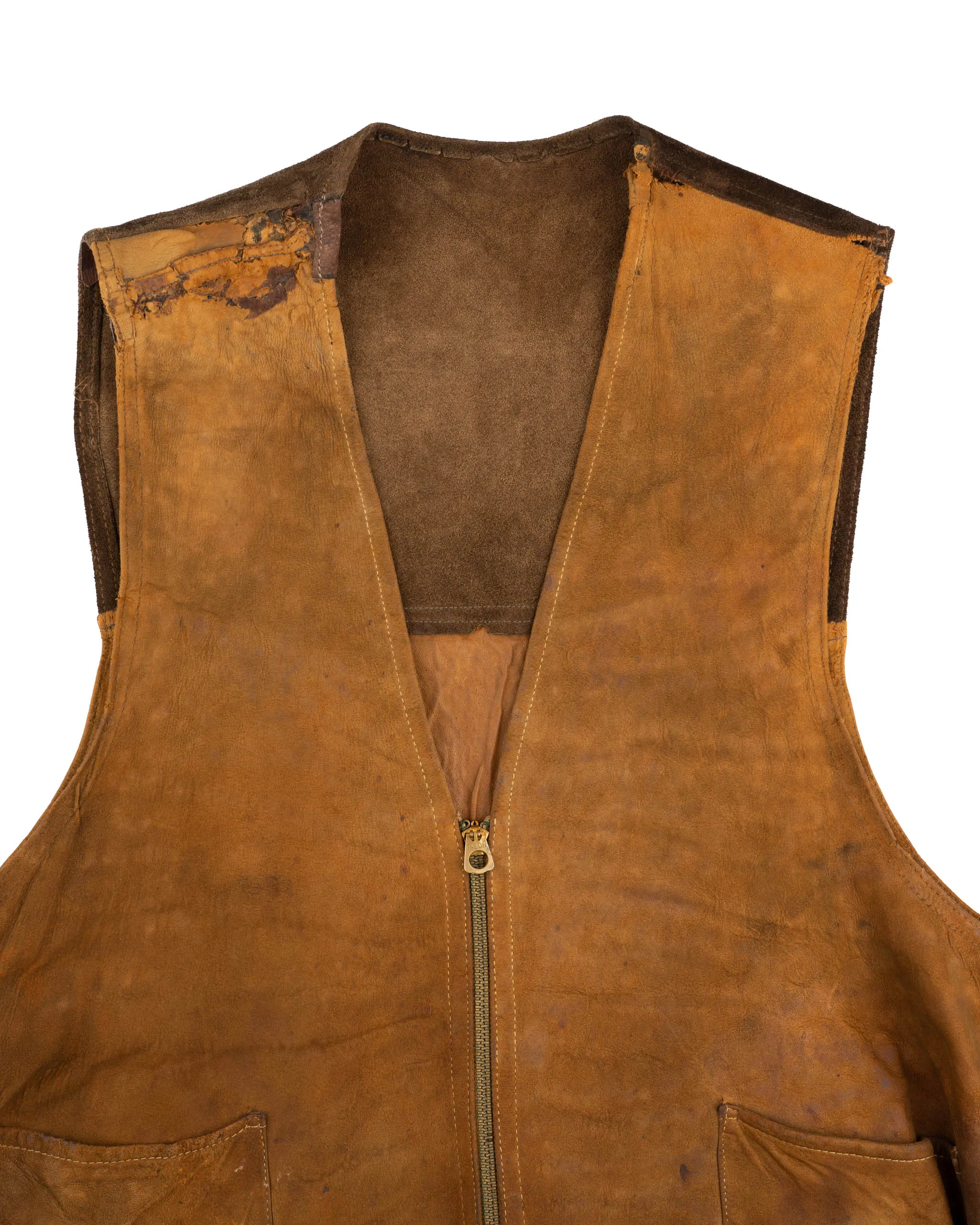 30’s Suede Vest - Medium