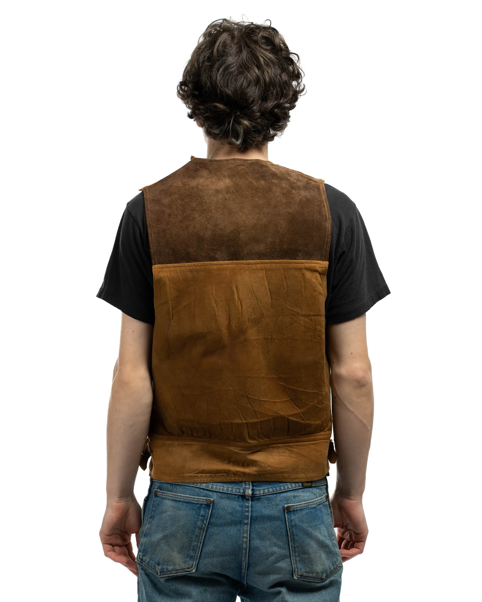 30’s Suede Vest - Medium