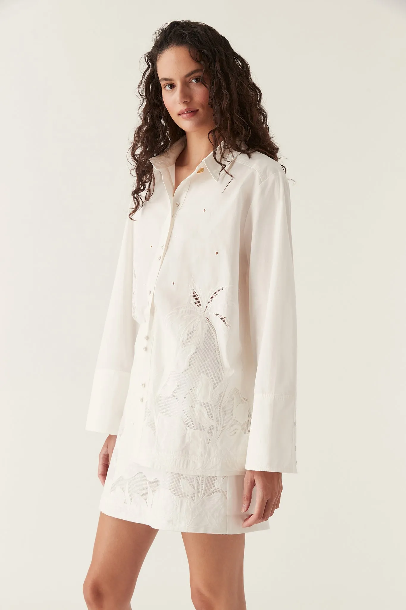 Agua Embroidered Shirt