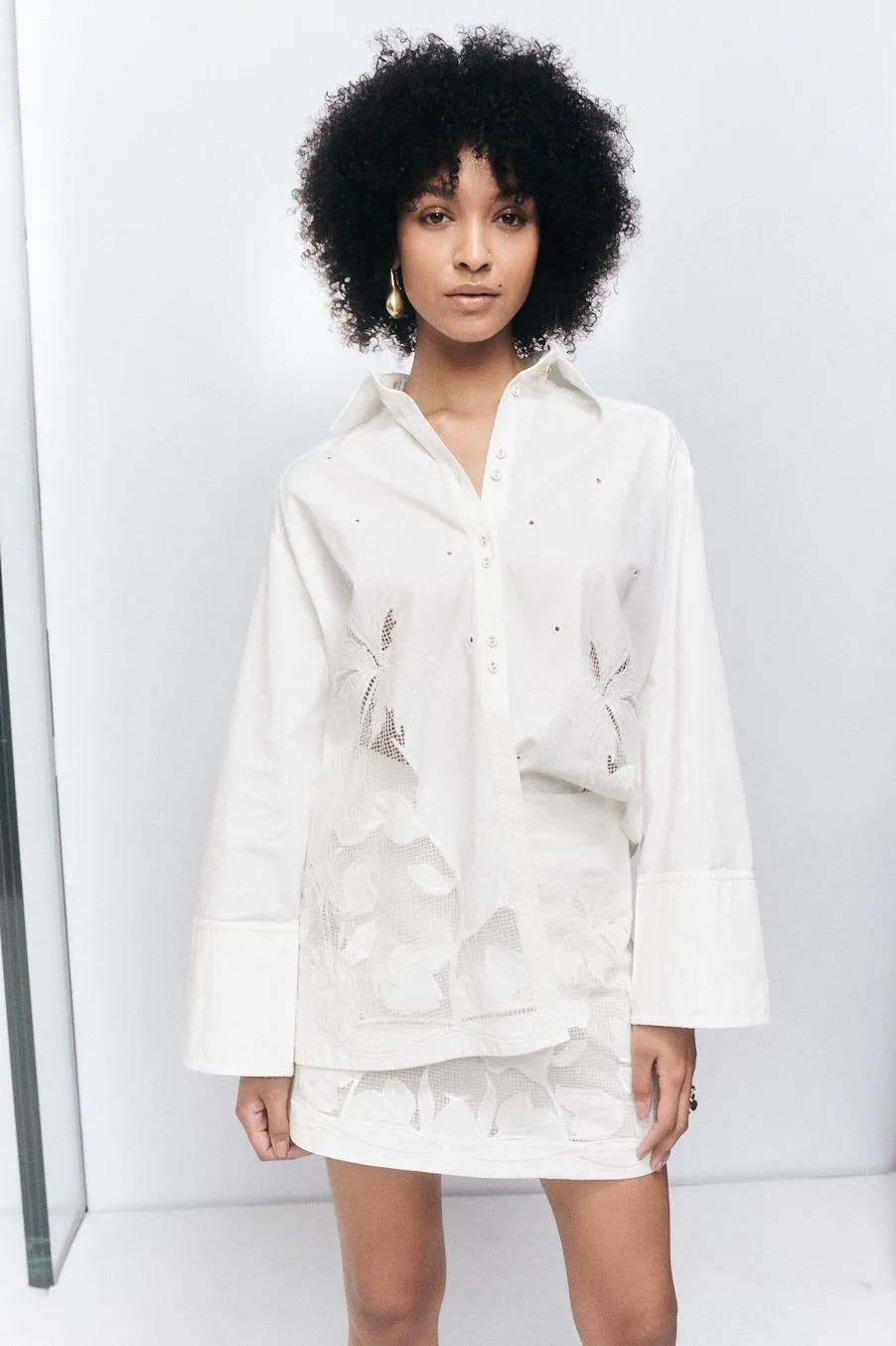 Agua Embroidered Shirt