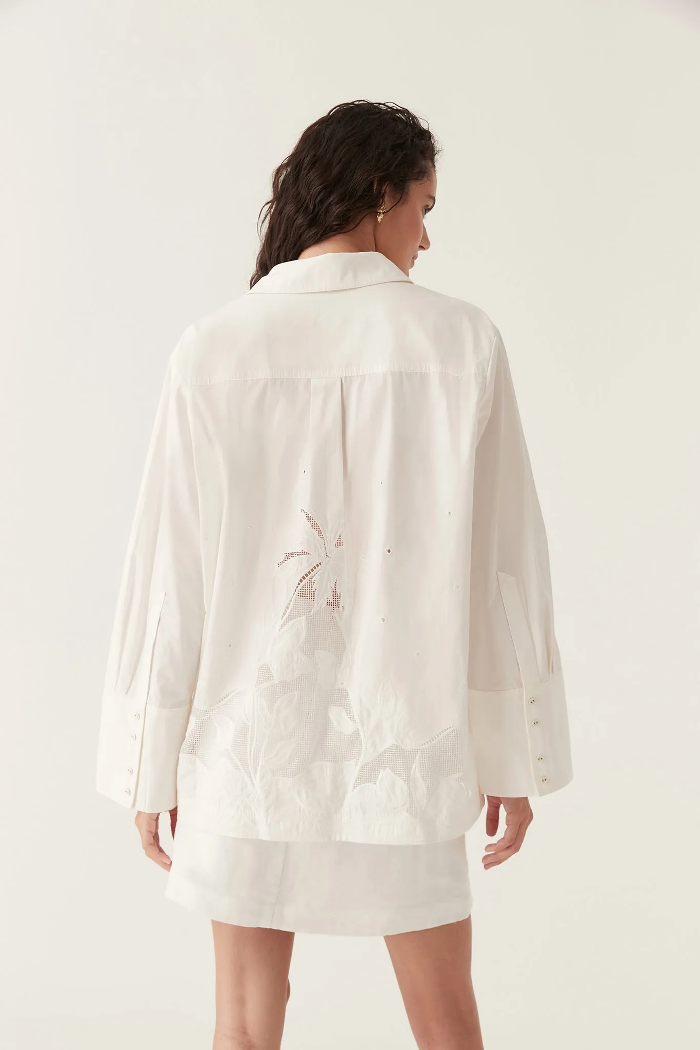 Agua Embroidered Shirt