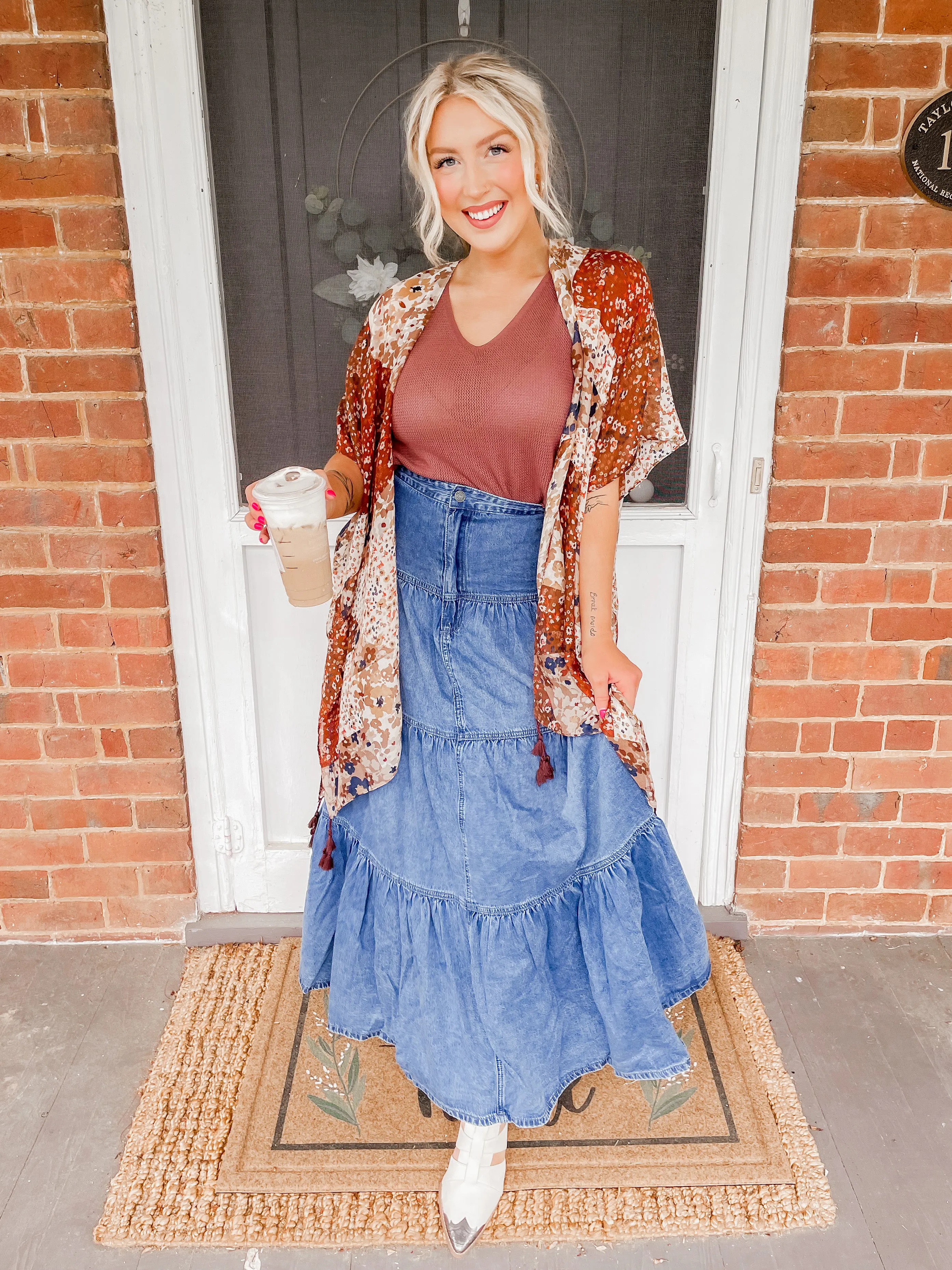 All a Dream Denim Skirt