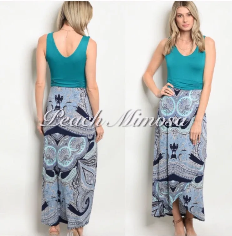 Bahama Breezes Maxi Dress