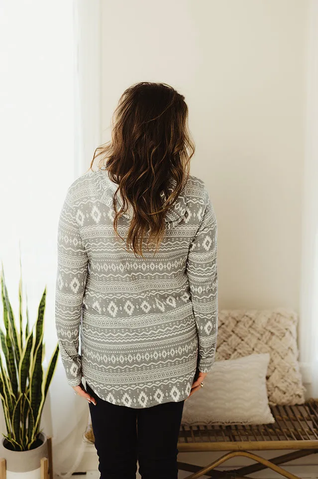 Boho Aztec Hoodie