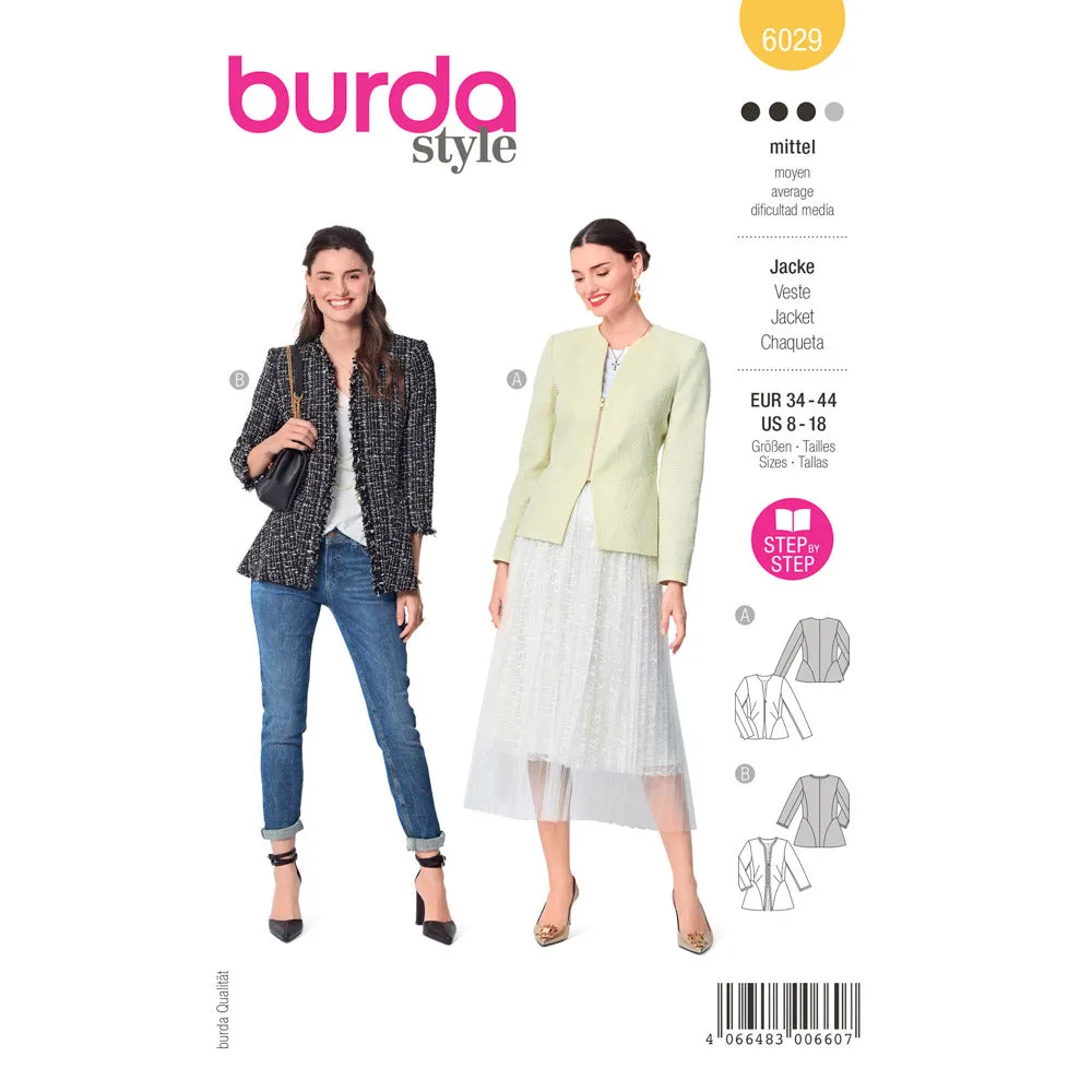 BURDA - 6029 Jacket