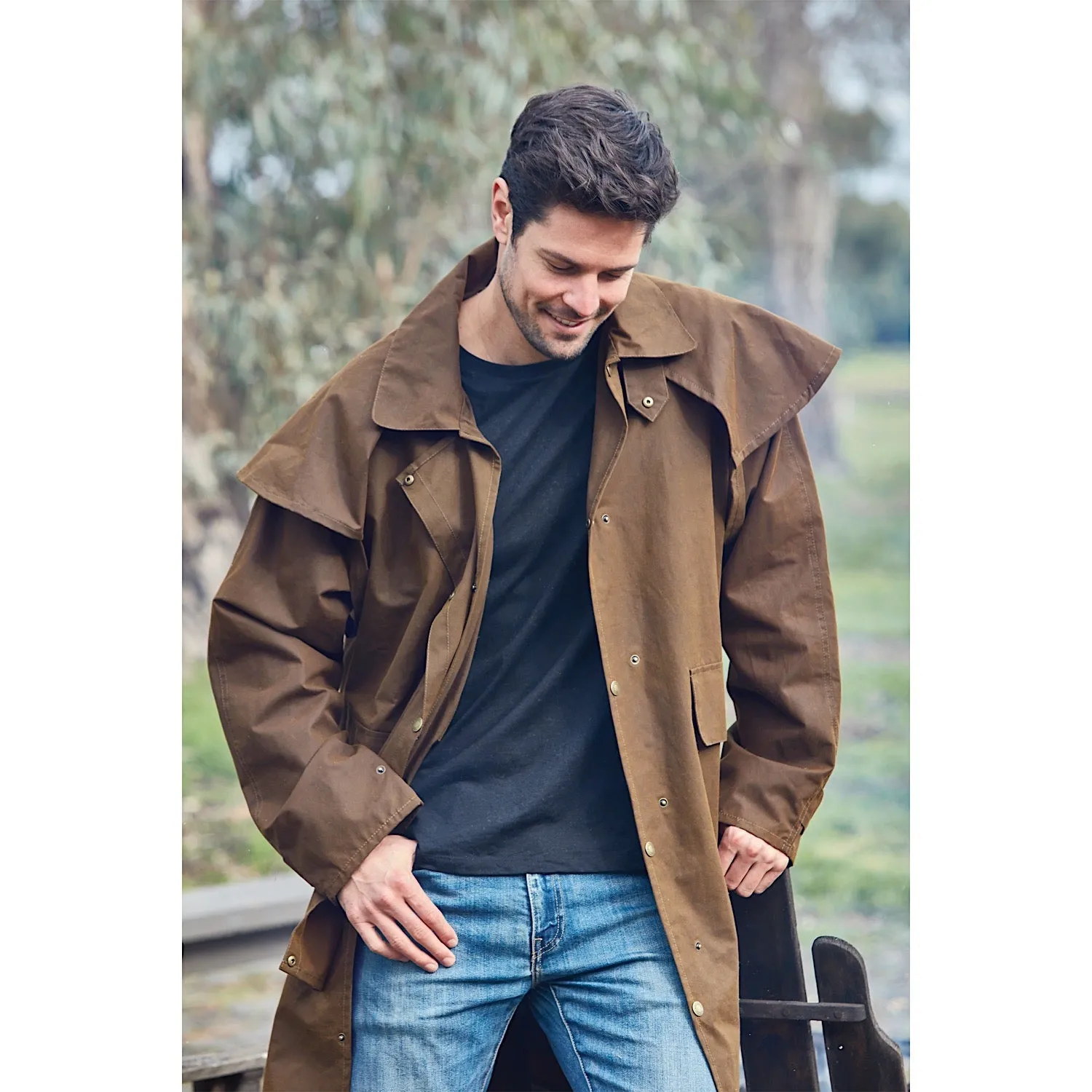 Burke & Wills Stockman Short Coat - Bronze