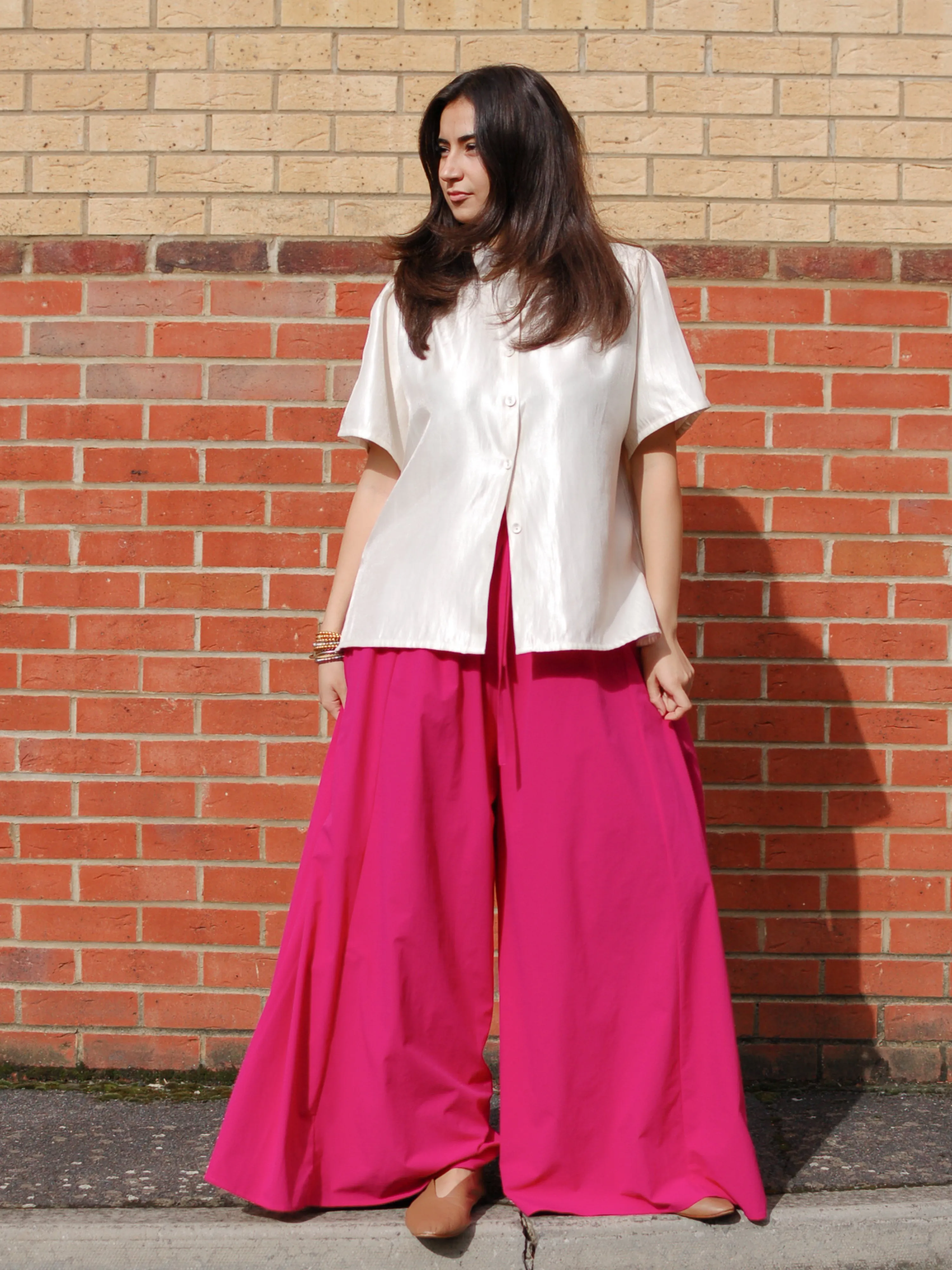 Charlie Pink Palazzo Pants