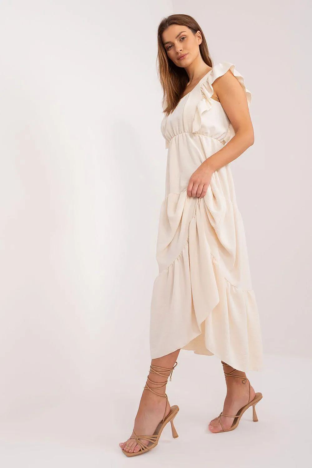 Chic Summer Sleeveless Maxi Dress by Italy Moda