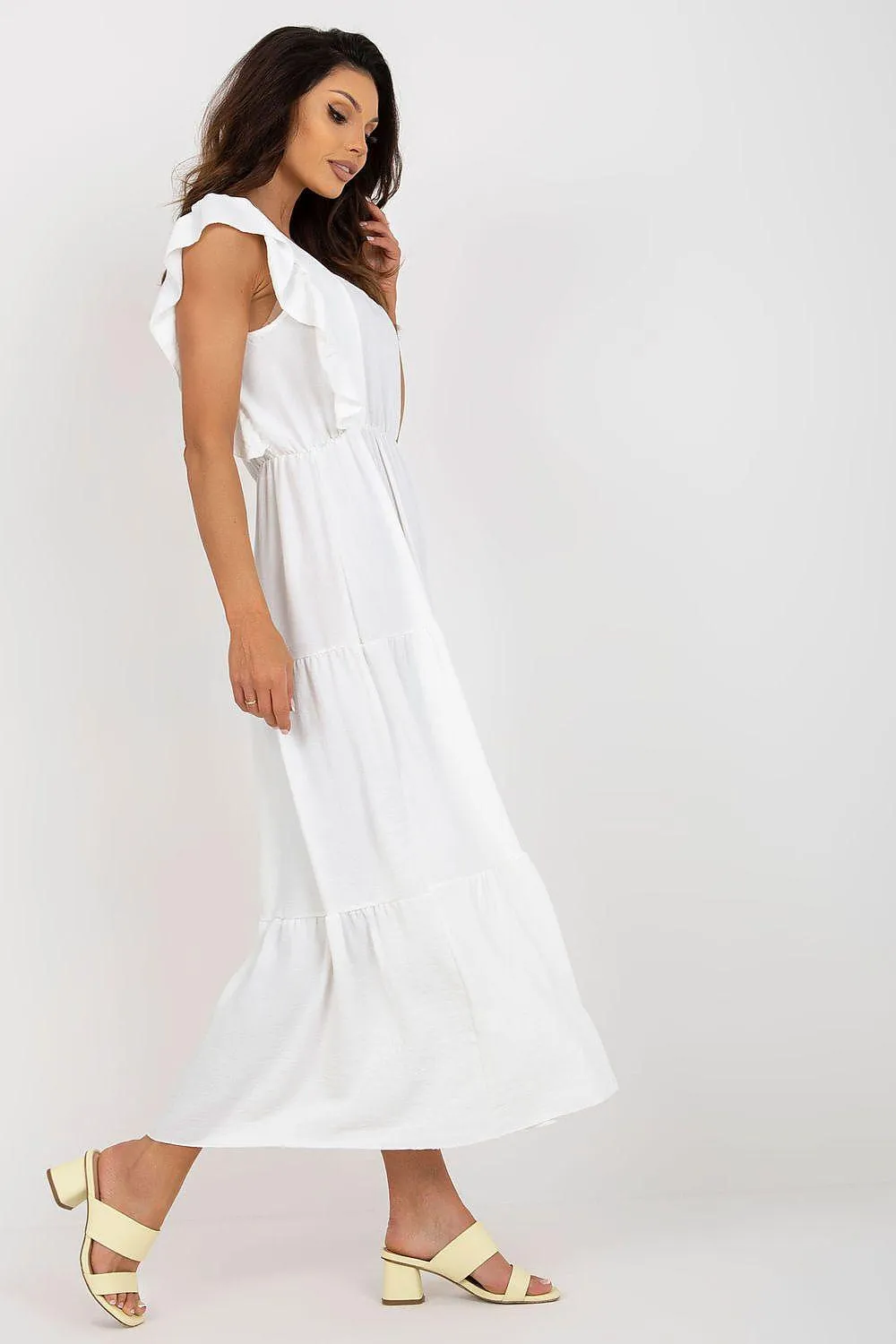 Chic Summer Sleeveless Maxi Dress by Italy Moda