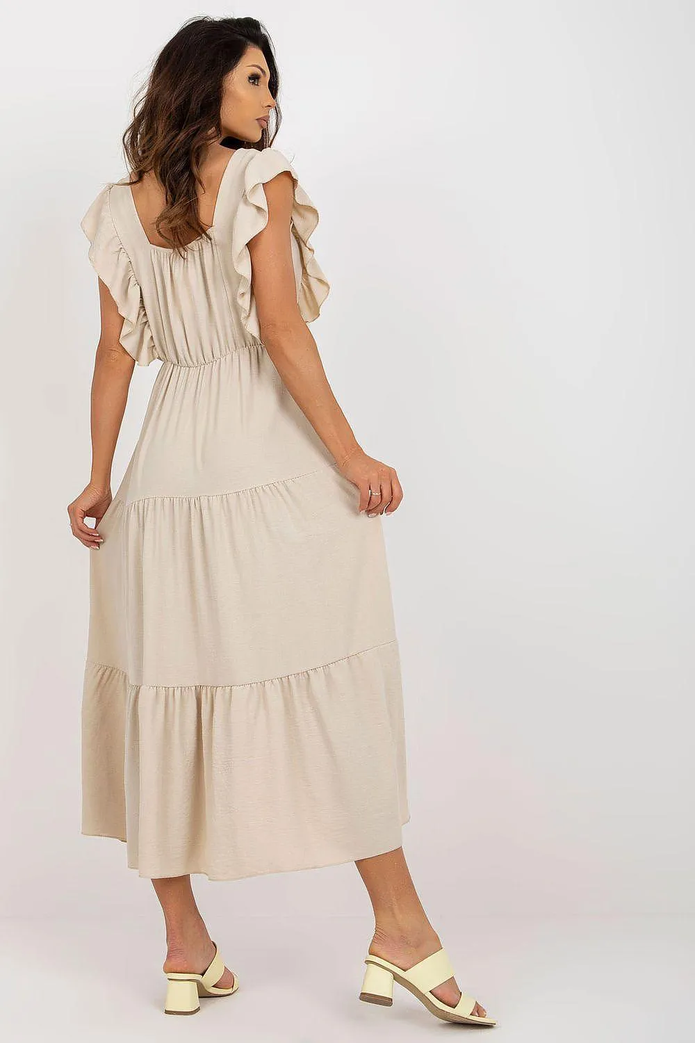 Chic Summer Sleeveless Maxi Dress by Italy Moda