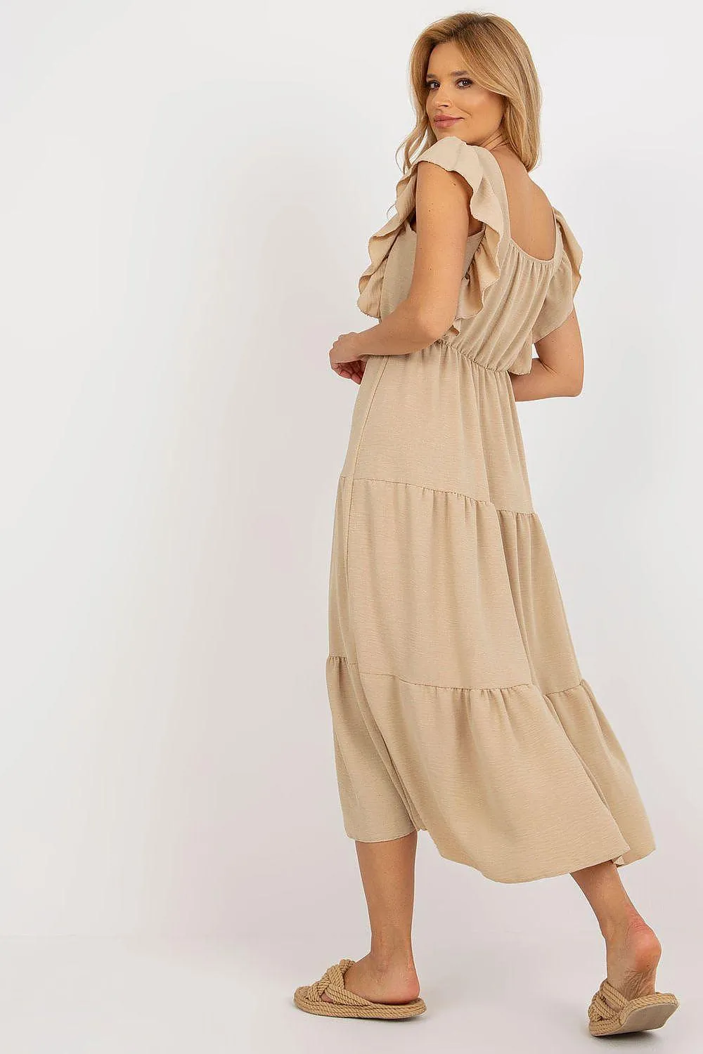 Chic Summer Sleeveless Maxi Dress by Italy Moda