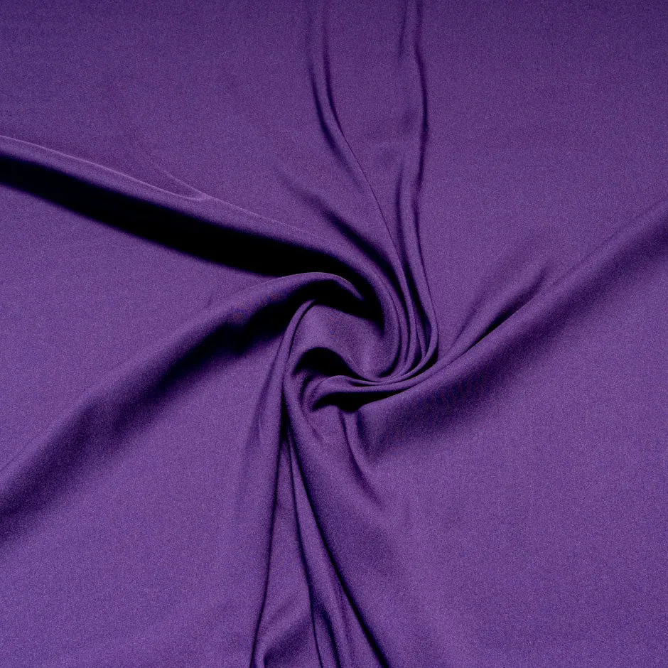 Dark Purple Microfibre Satin