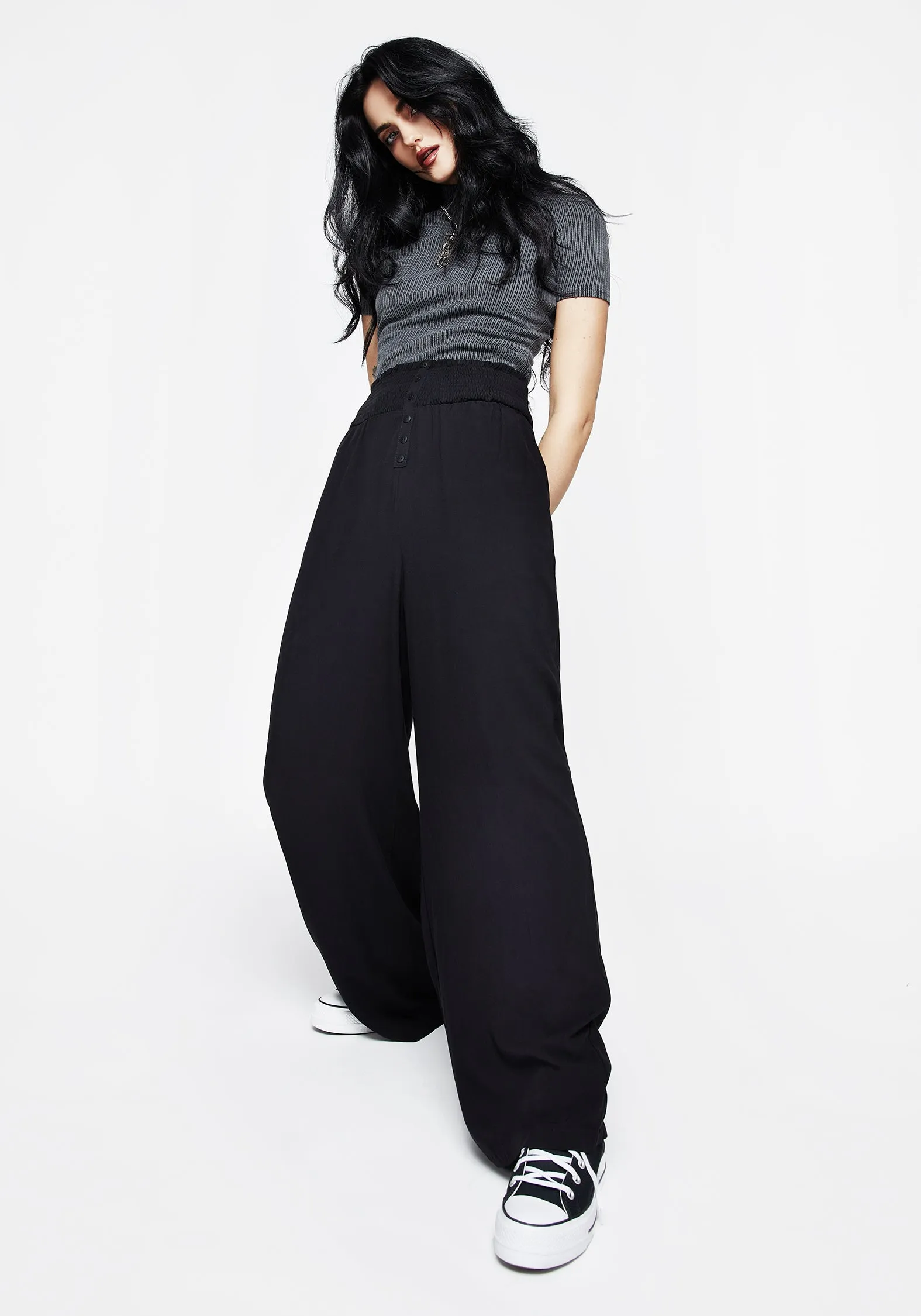 DUSK FLOWY TROUSERS