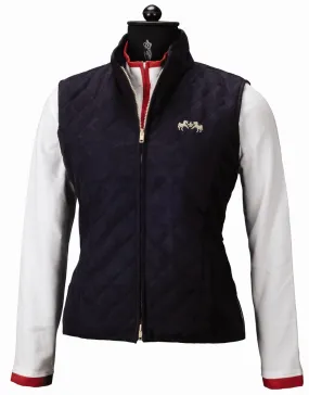 Equine Couture Ladies Spinnaker Micro Suede Vest