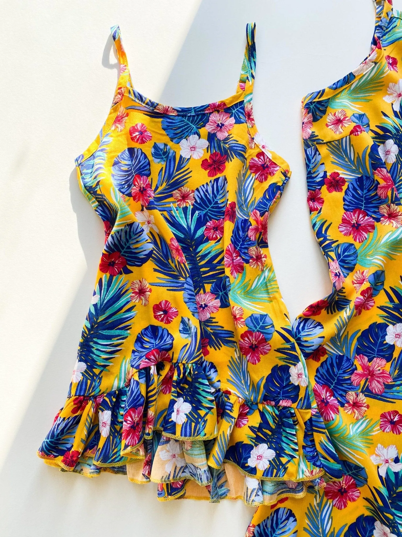 Floral and Tropical Alice Matching Dresses