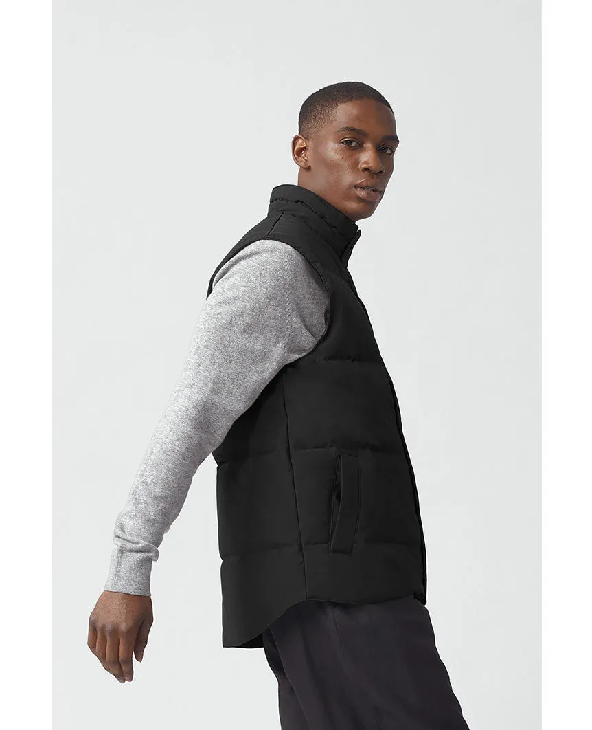 Garson Vest Black Label Mens Black