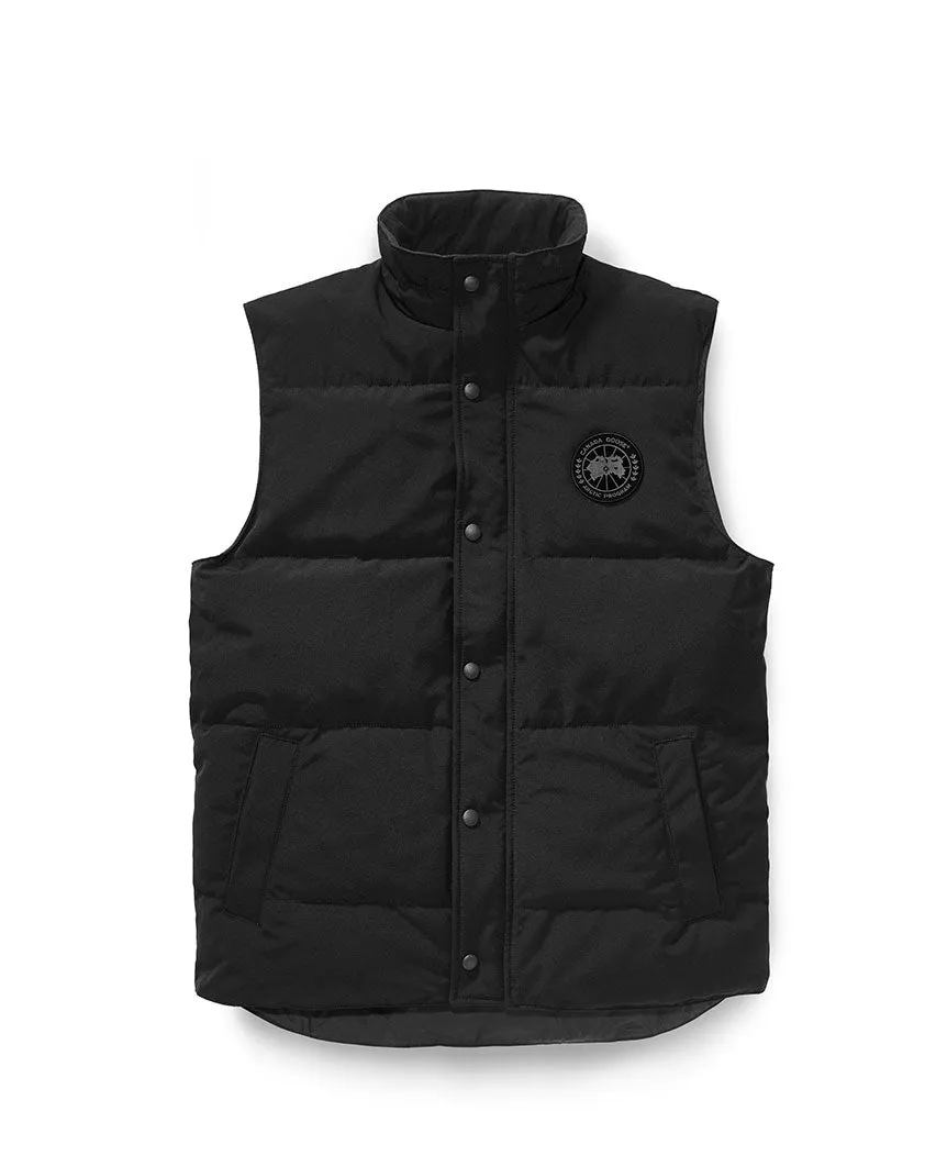 Garson Vest Black Label Mens Black