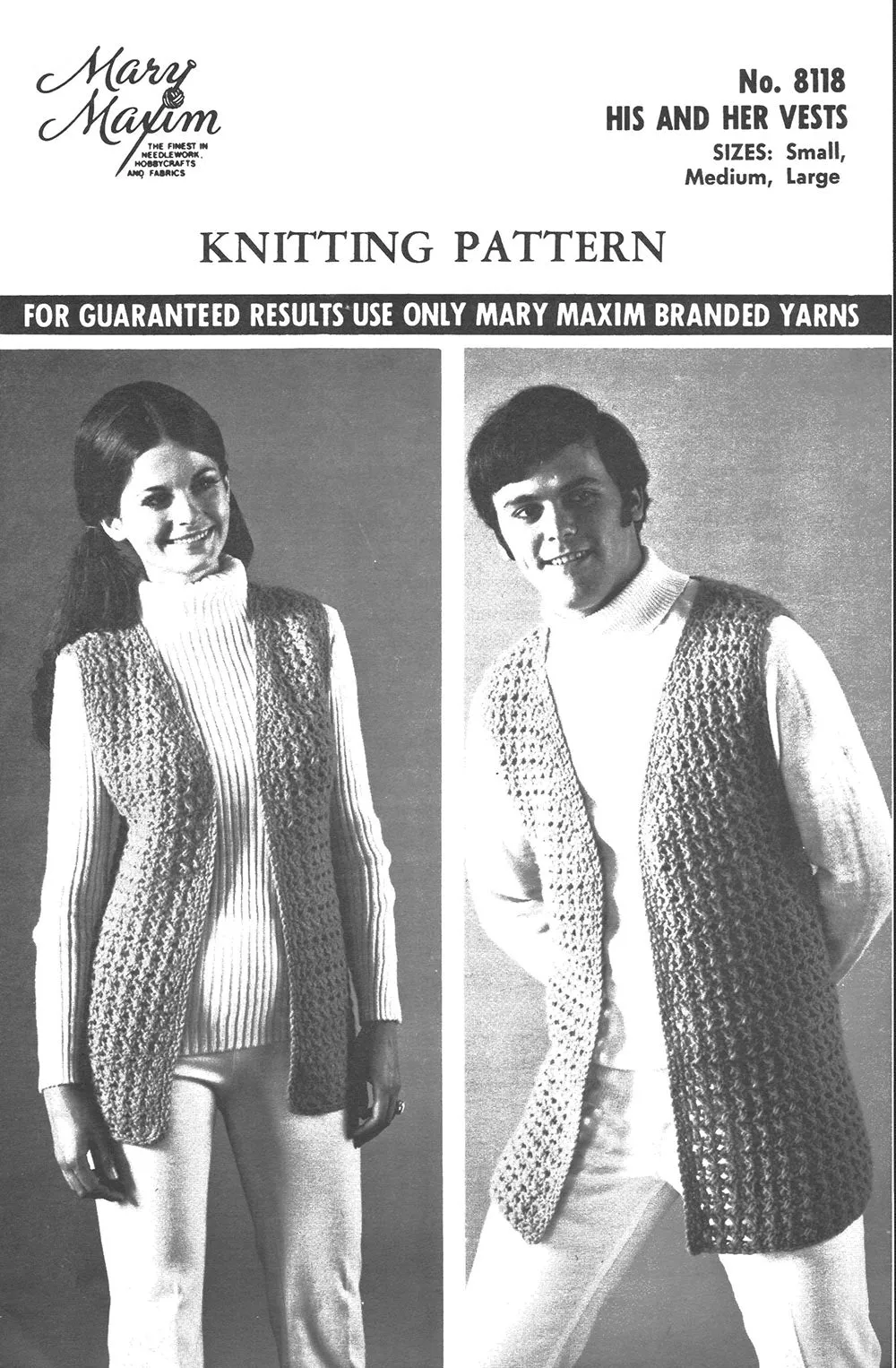 His & Her Vest Pattern