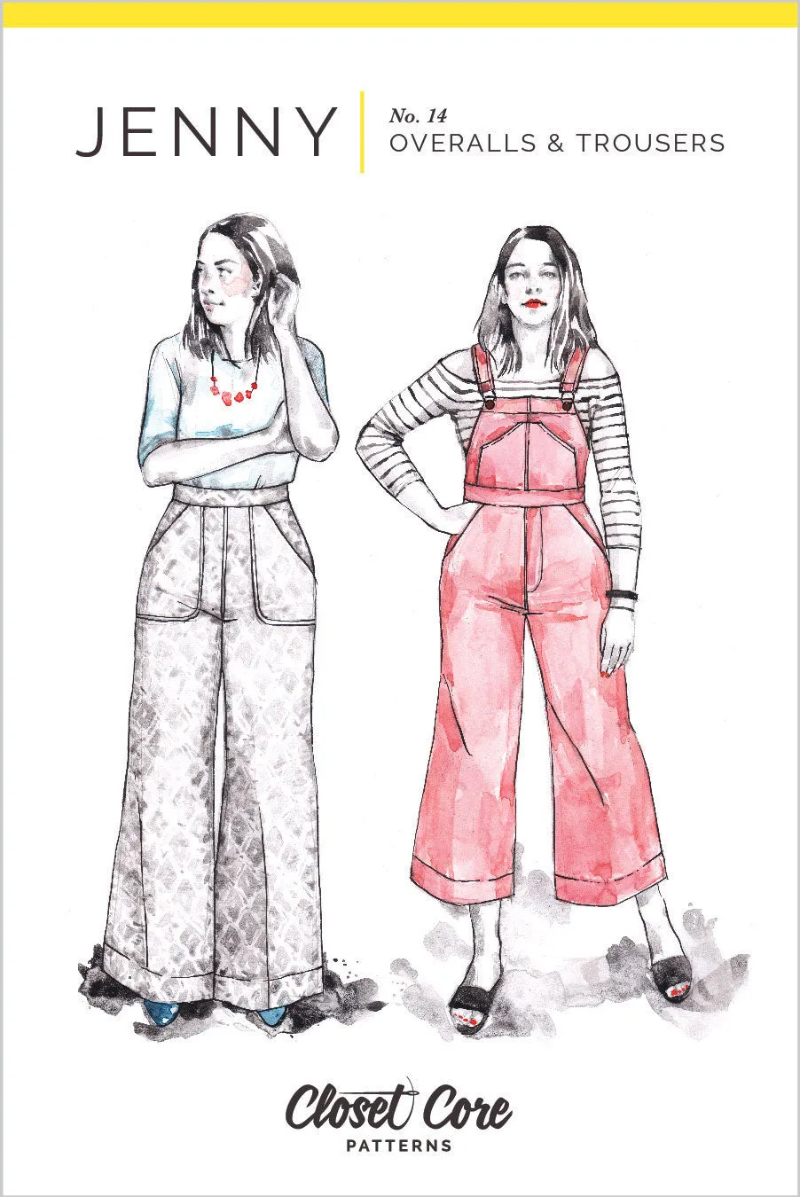 Jenny Overalls   Trousers Pattern