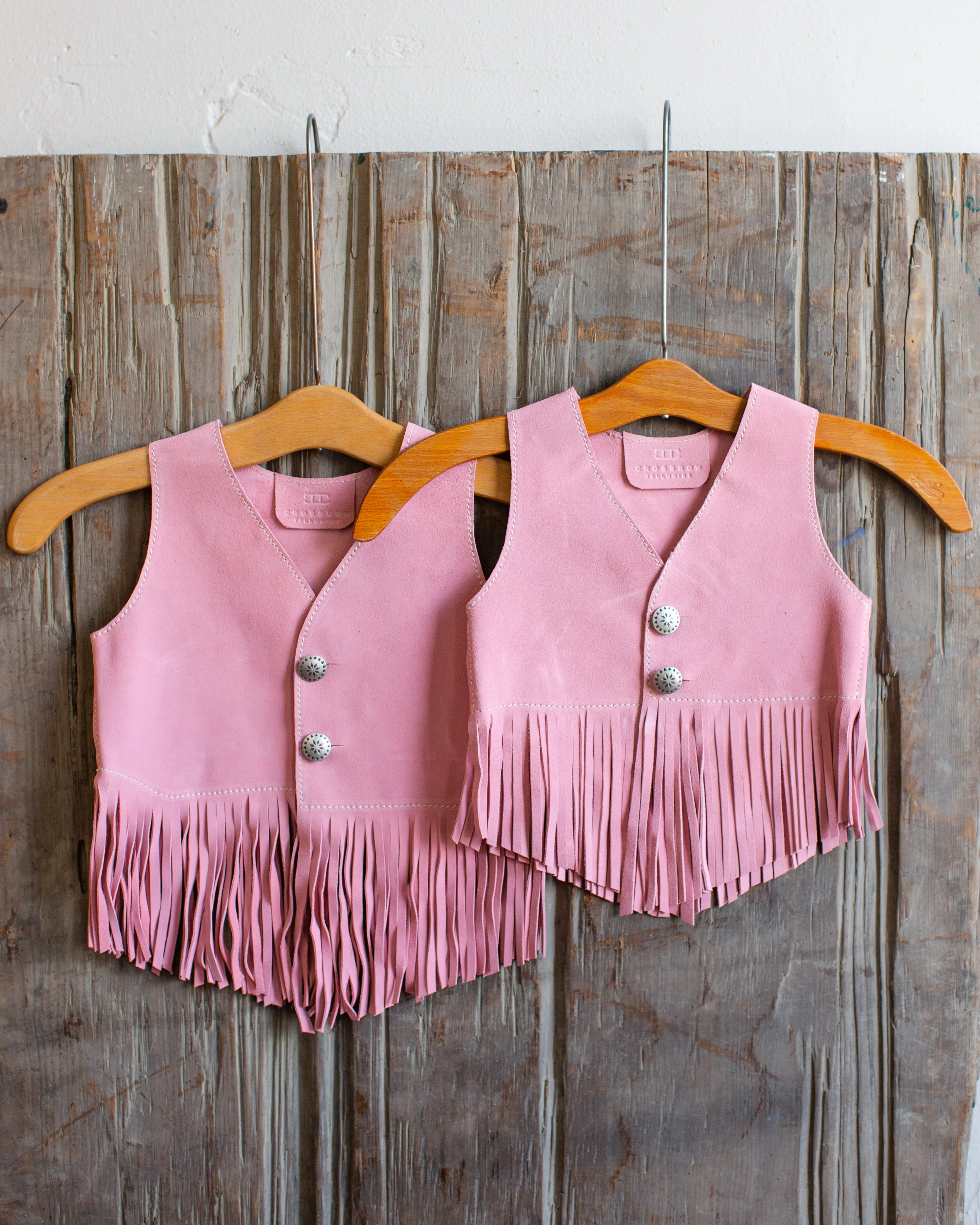 Kids Fringed Vest