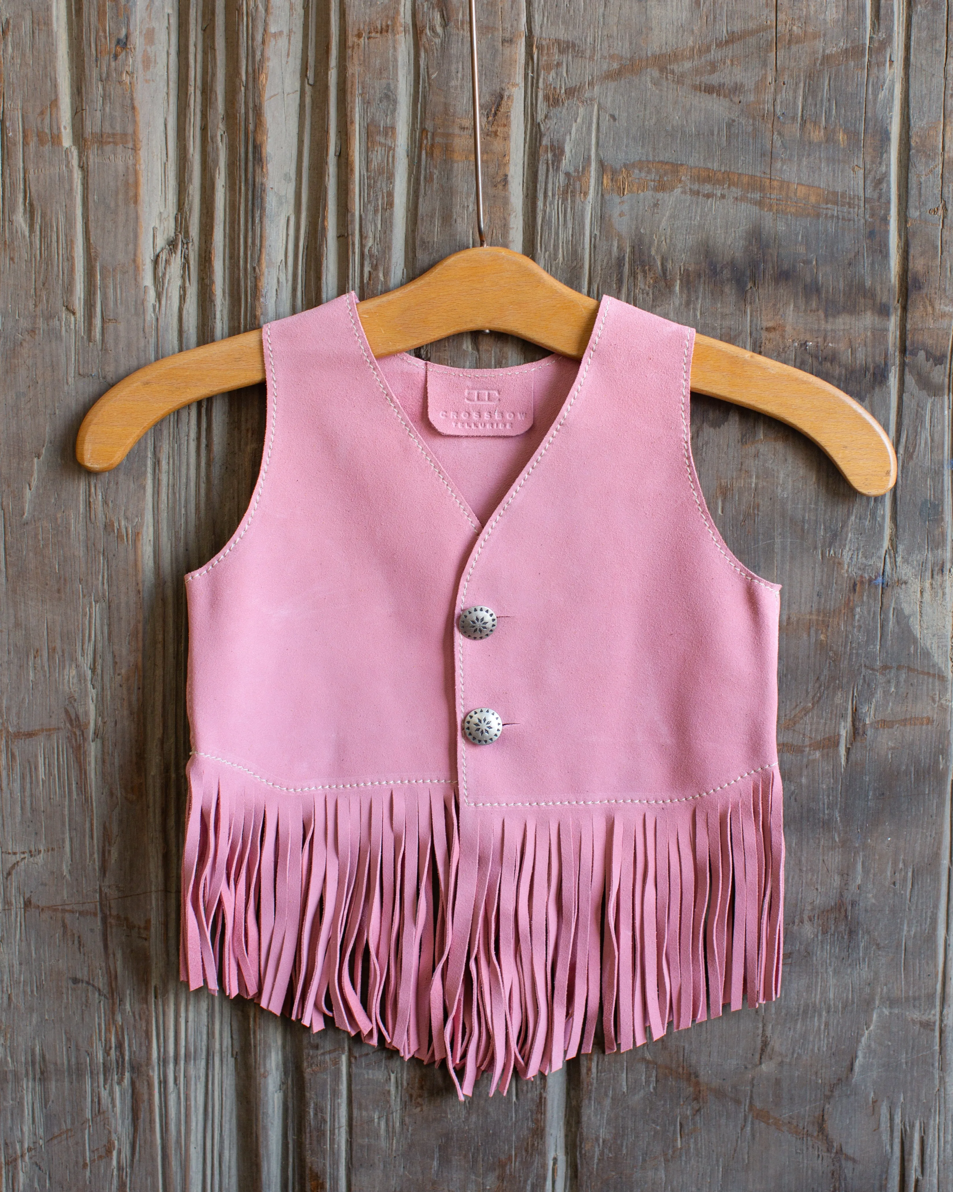 Kids Fringed Vest