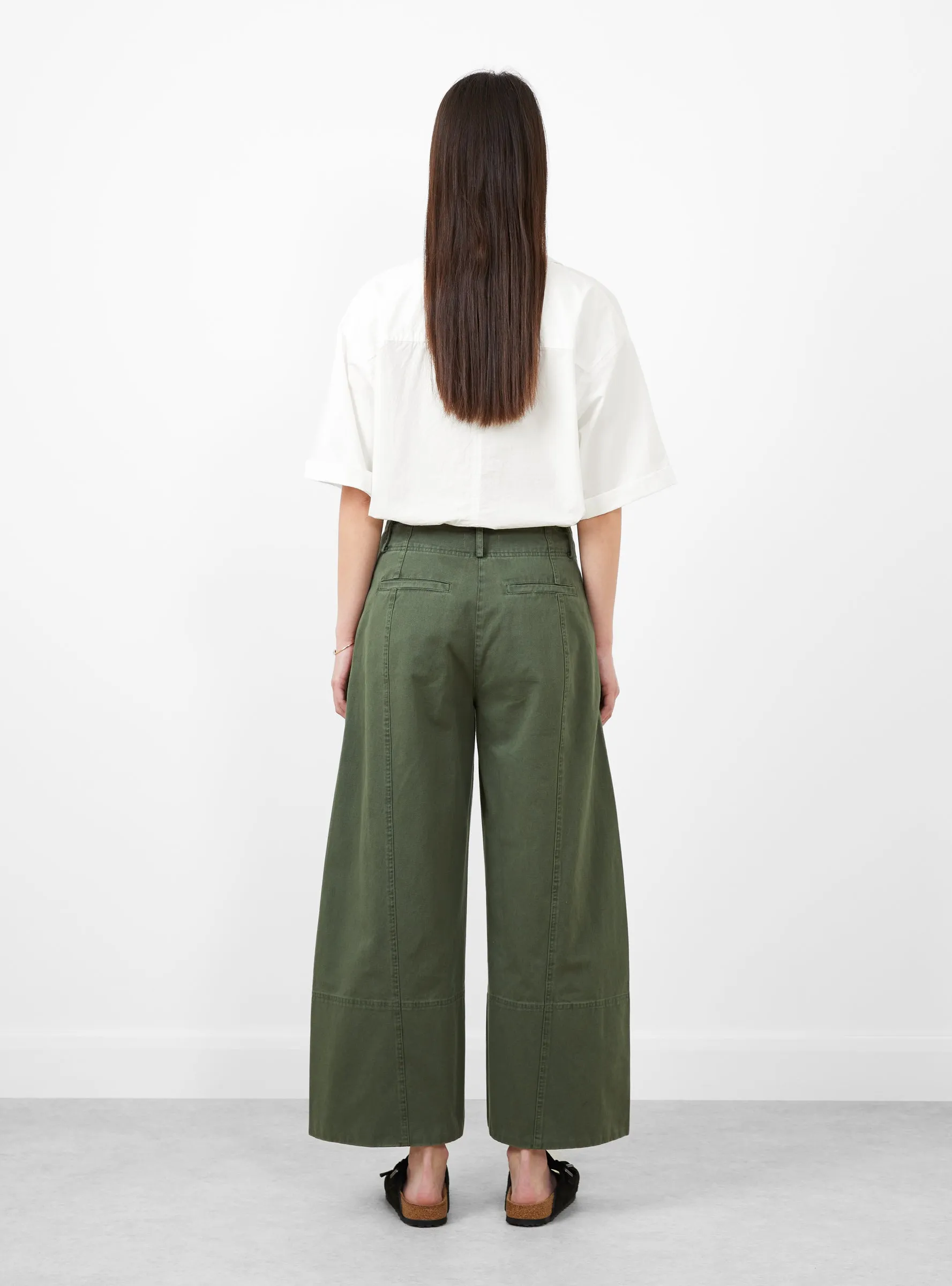 Malou Wide Leg Pant Thyme