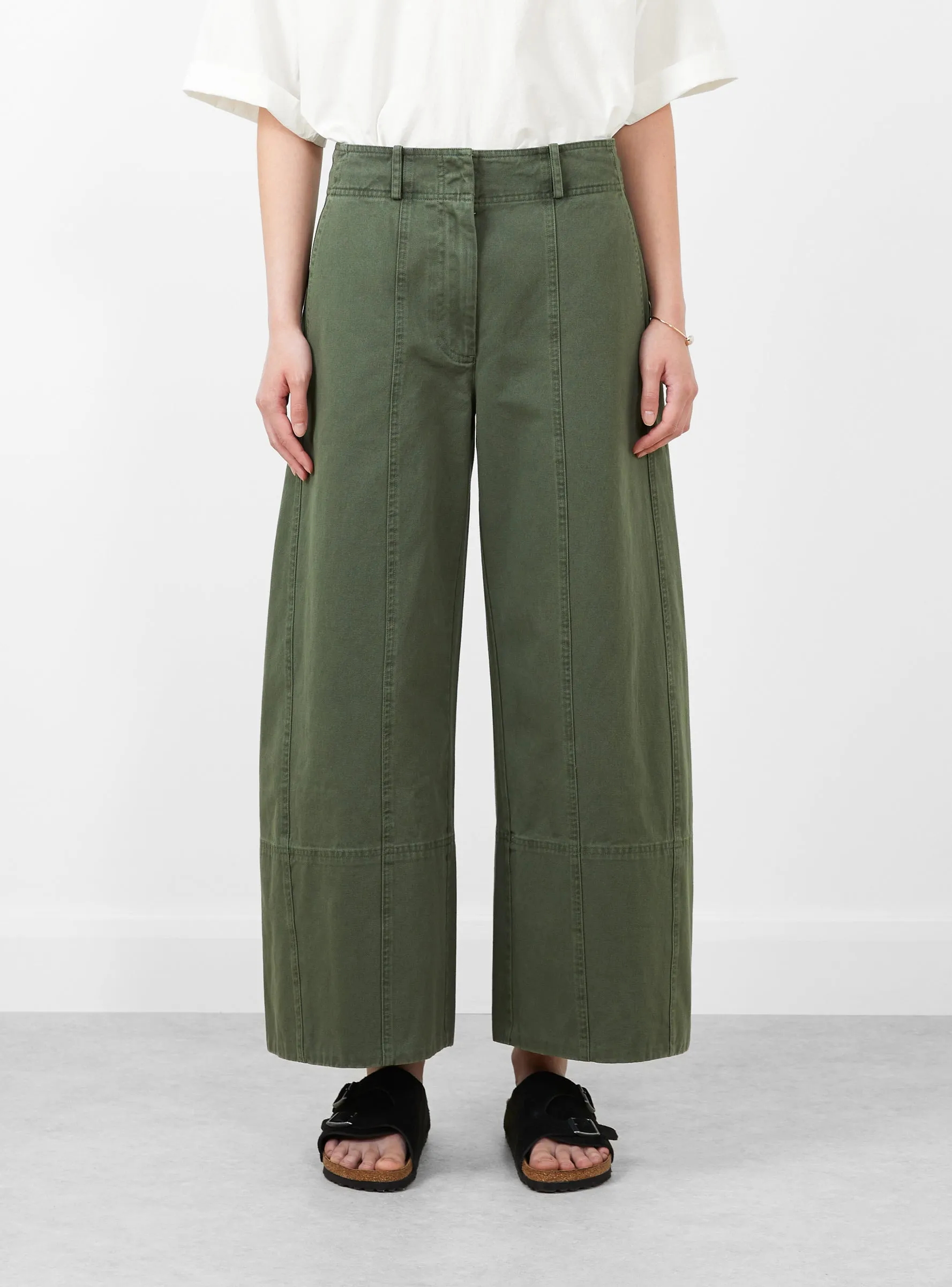 Malou Wide Leg Pant Thyme