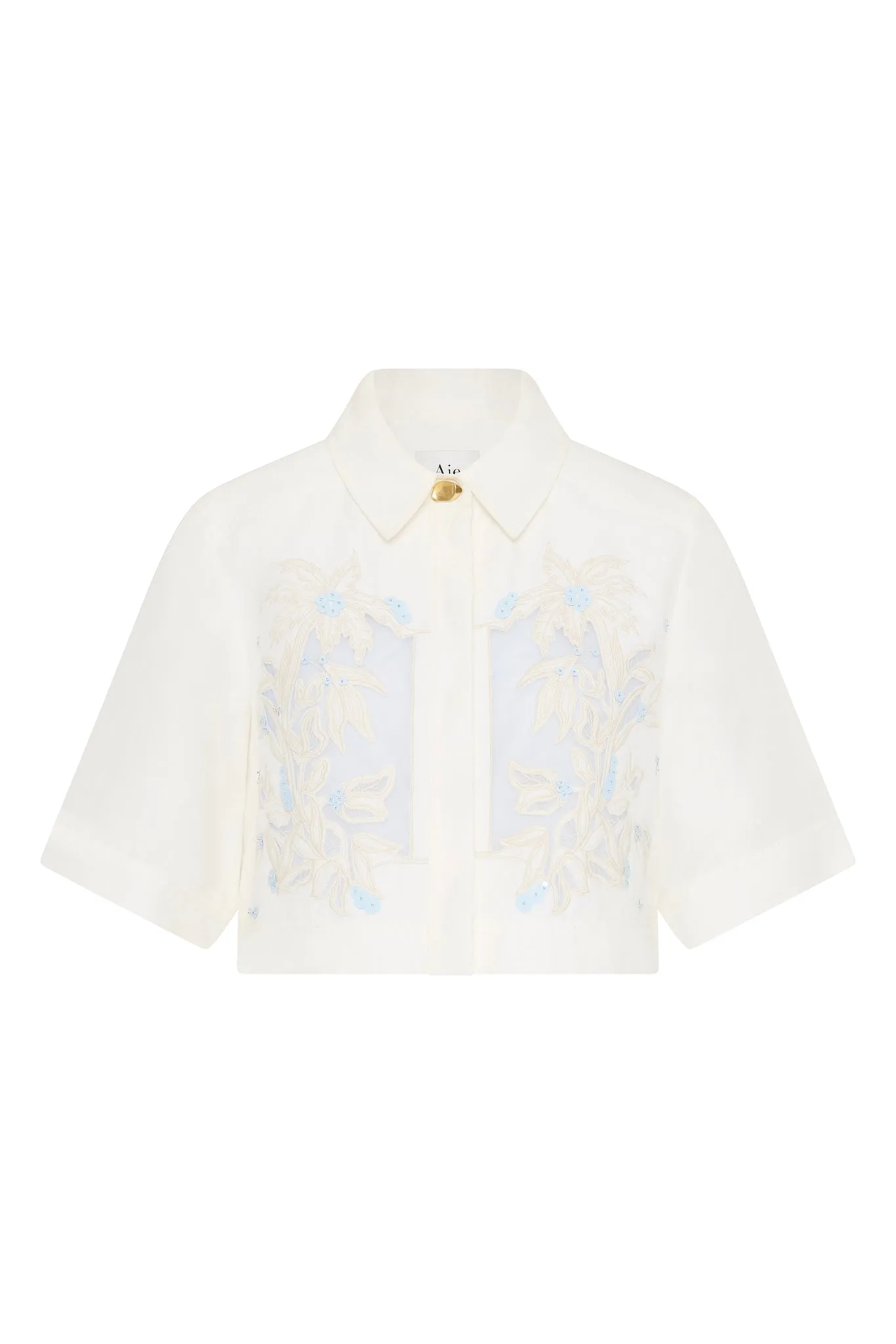 Mirrors Embroidered Shirt