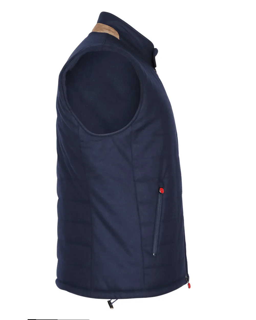 Navy Blue Cashmere Vest