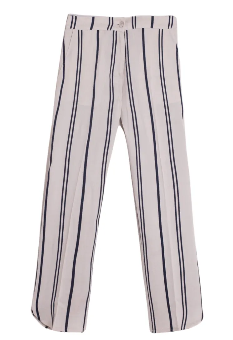 Ornella Trouser - Elba Stripes