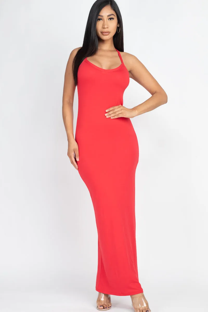 Racer Back Maxi Dress (CAPELLA)