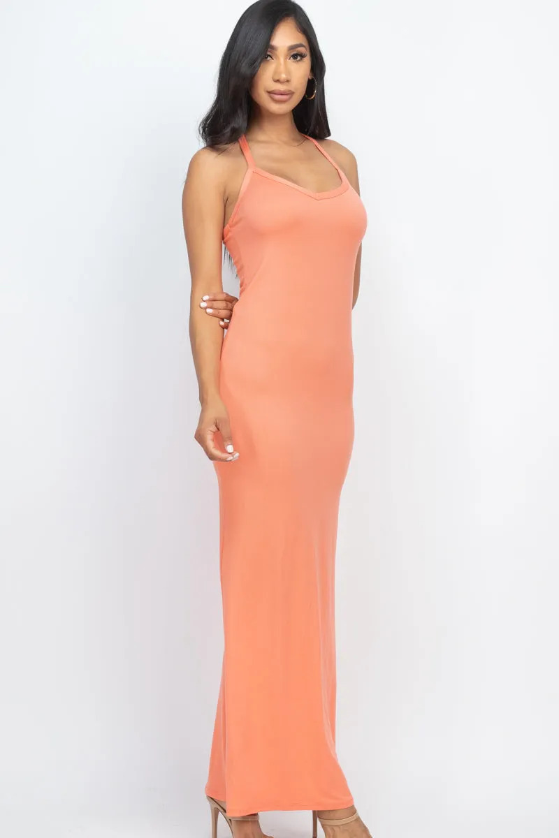 Racer Back Maxi Dress (CAPELLA)