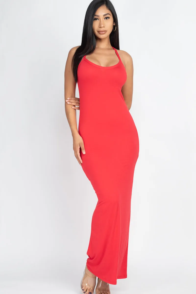 Racer Back Maxi Dress (CAPELLA)