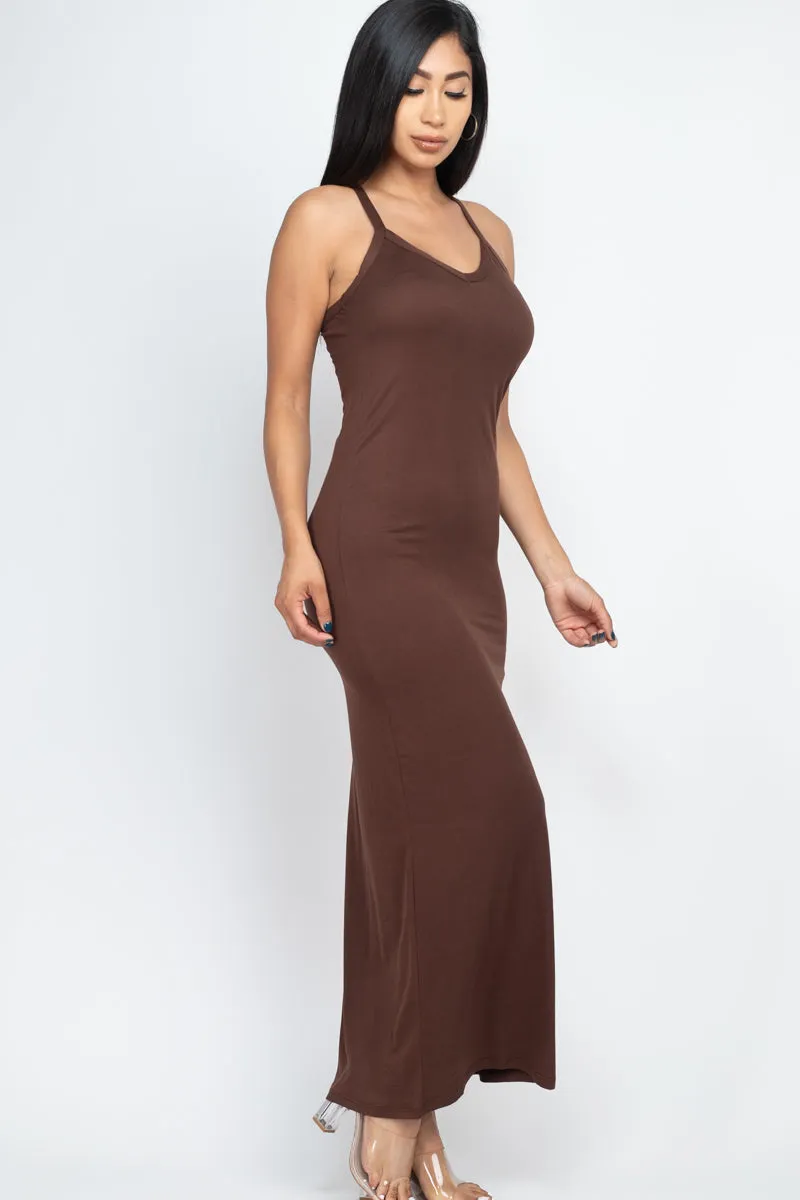 Racer Back Maxi Dress (CAPELLA)