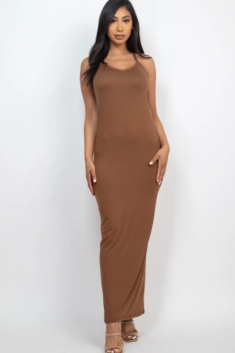 Racer Back Maxi Dress (CAPELLA)