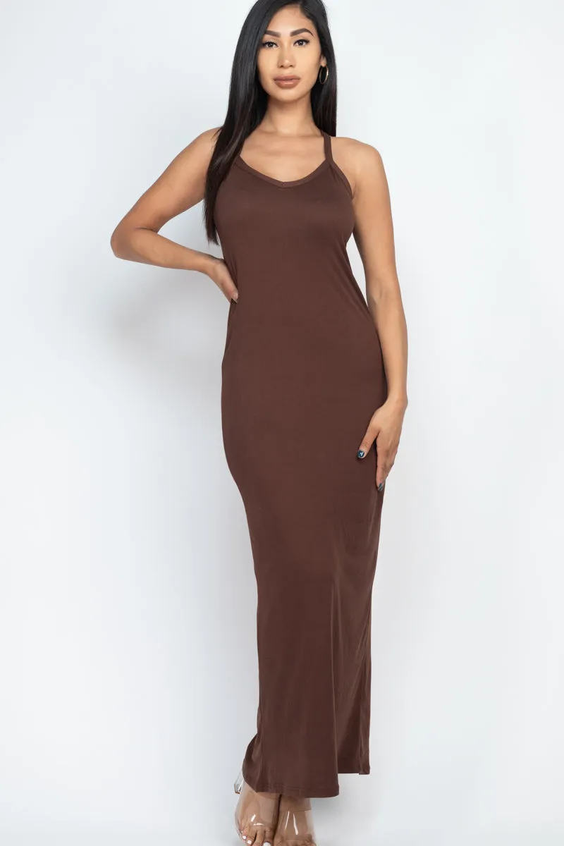 Racer Back Maxi Dress (CAPELLA)