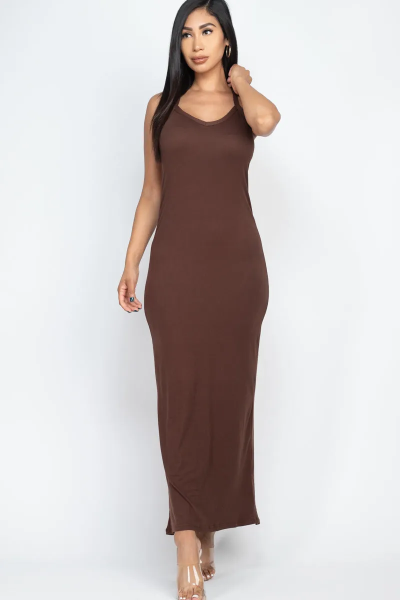 Racer Back Maxi Dress (CAPELLA)