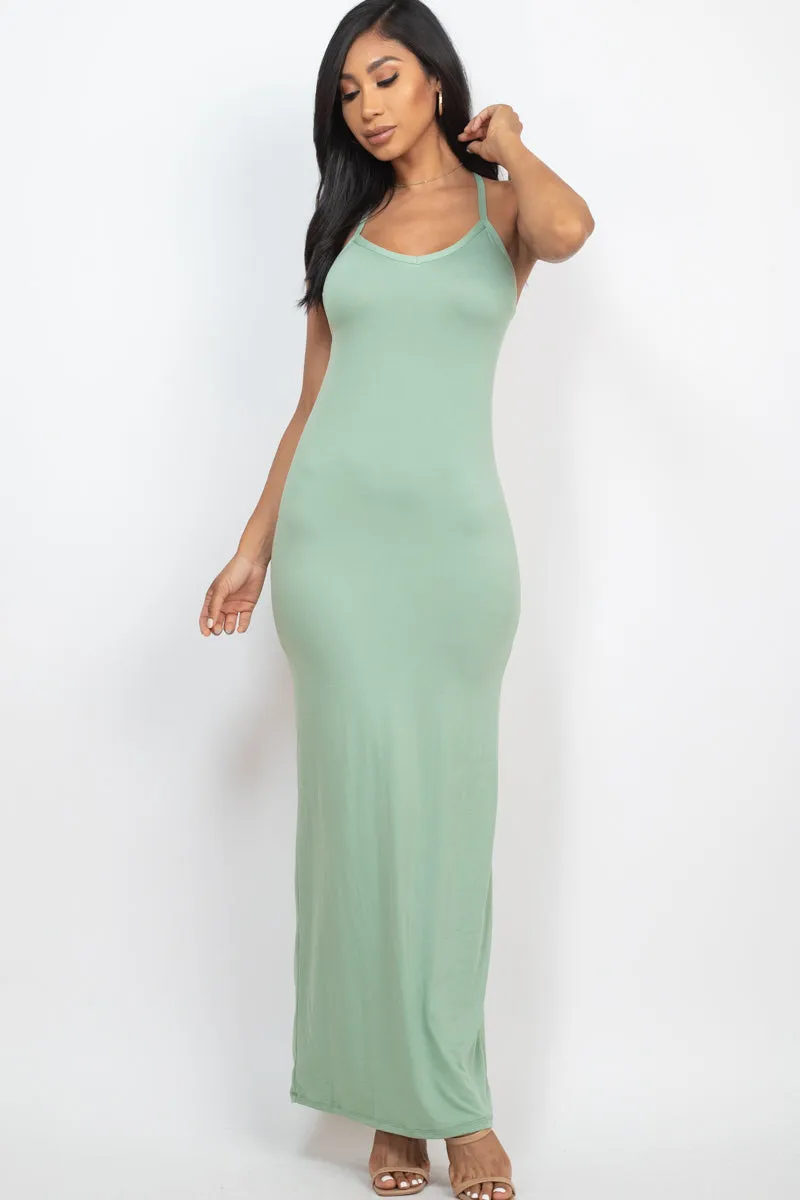 Racer Back Maxi Dress (CAPELLA)