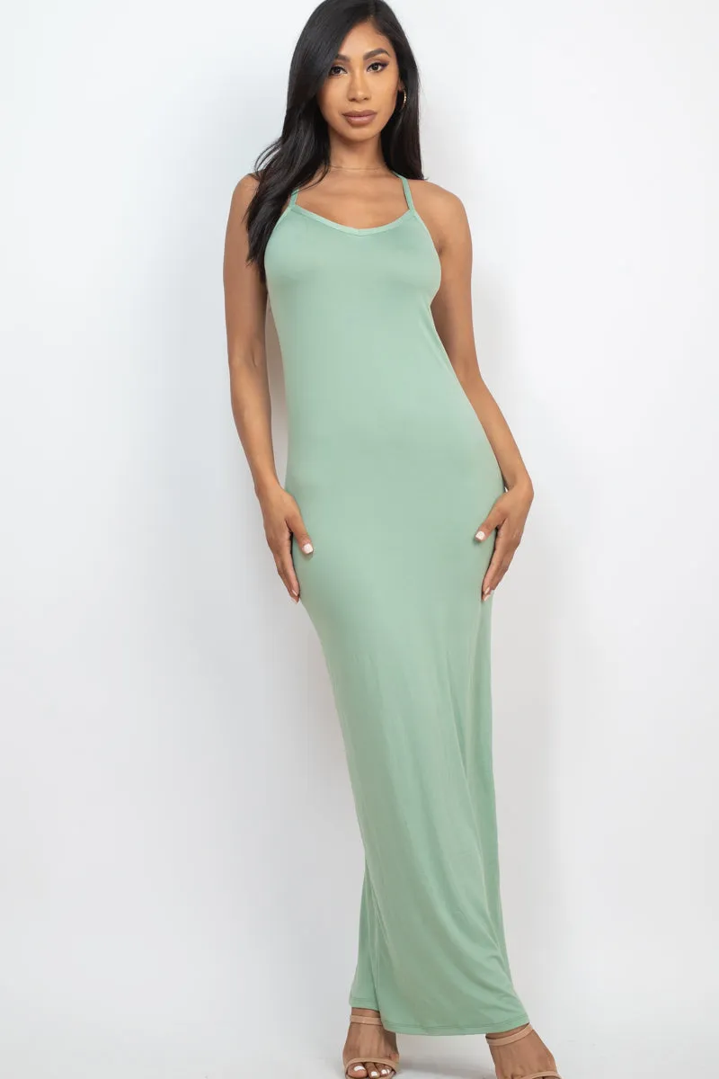 Racer Back Maxi Dress (CAPELLA)