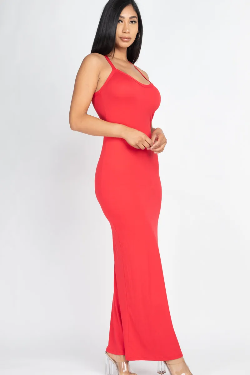 Racer Back Maxi Dress (CAPELLA)