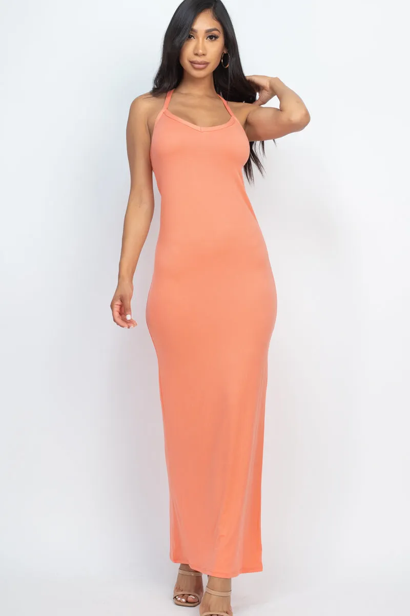 Racer Back Maxi Dress (CAPELLA)