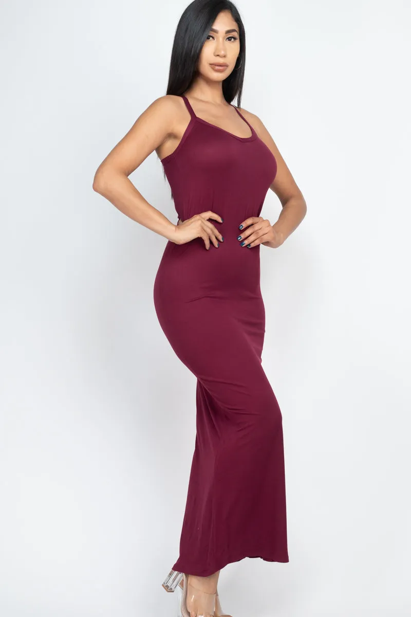 Racer Back Maxi Dress (CAPELLA)