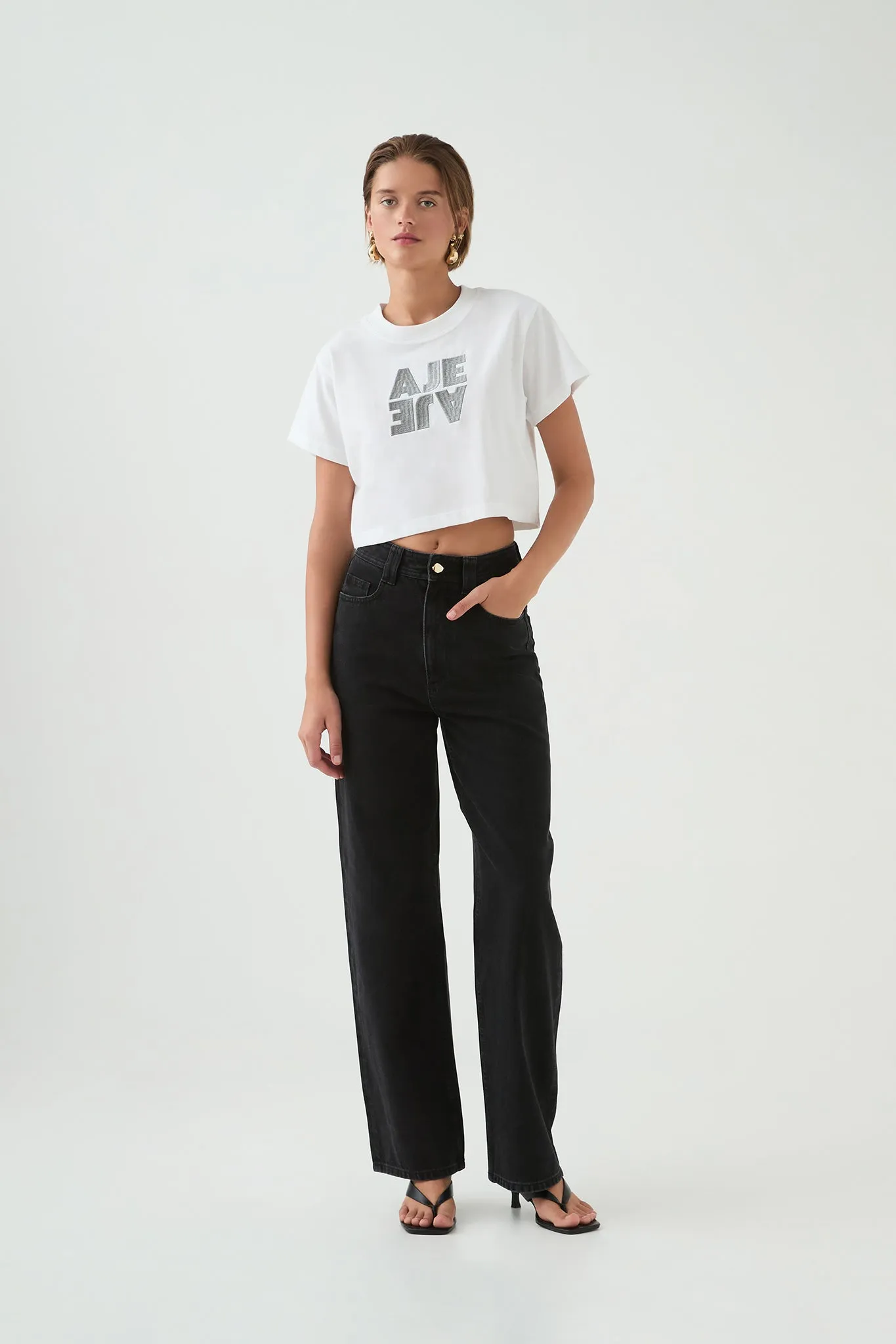 Spark Logo Cropped Tee