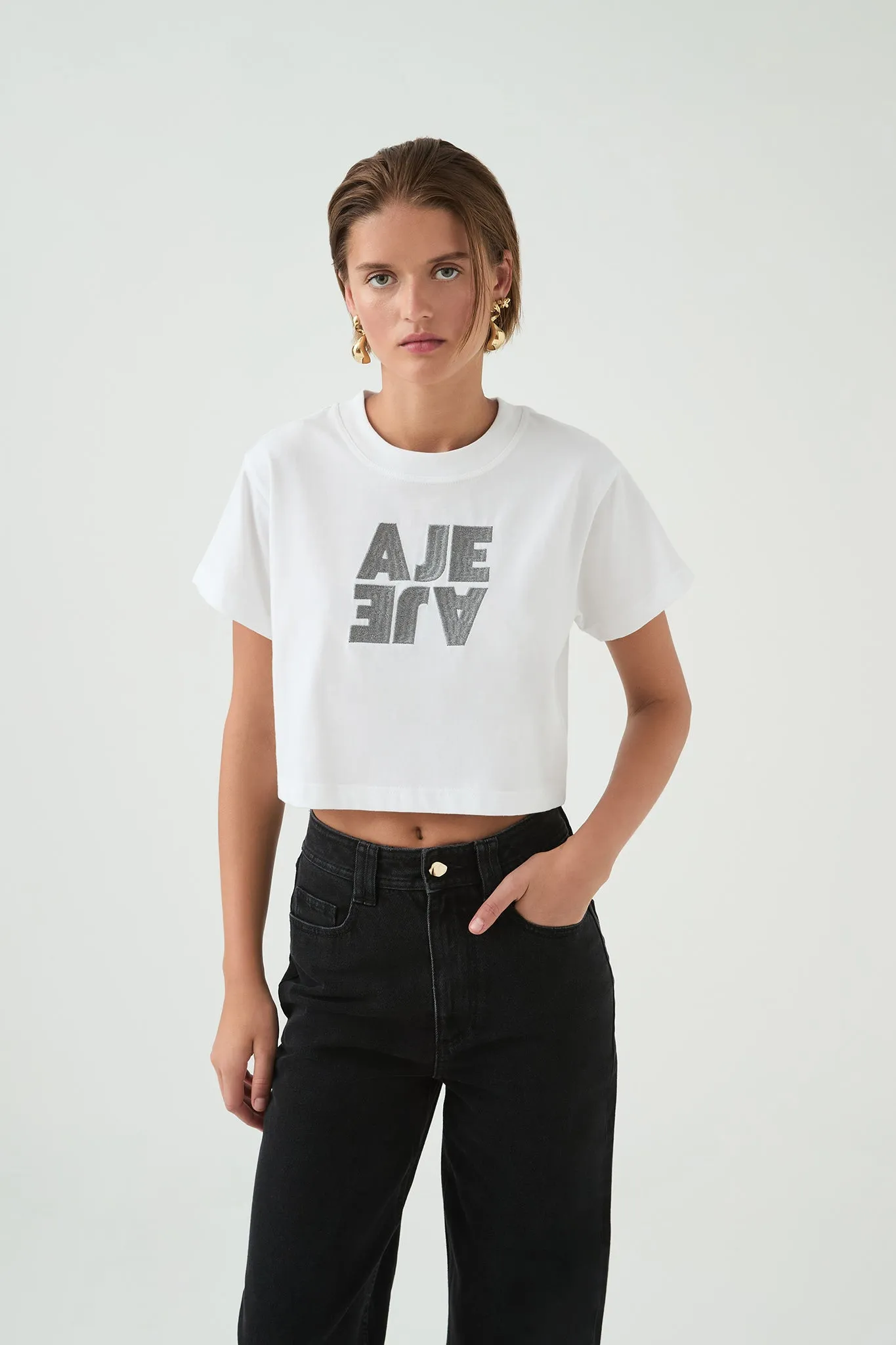 Spark Logo Cropped Tee