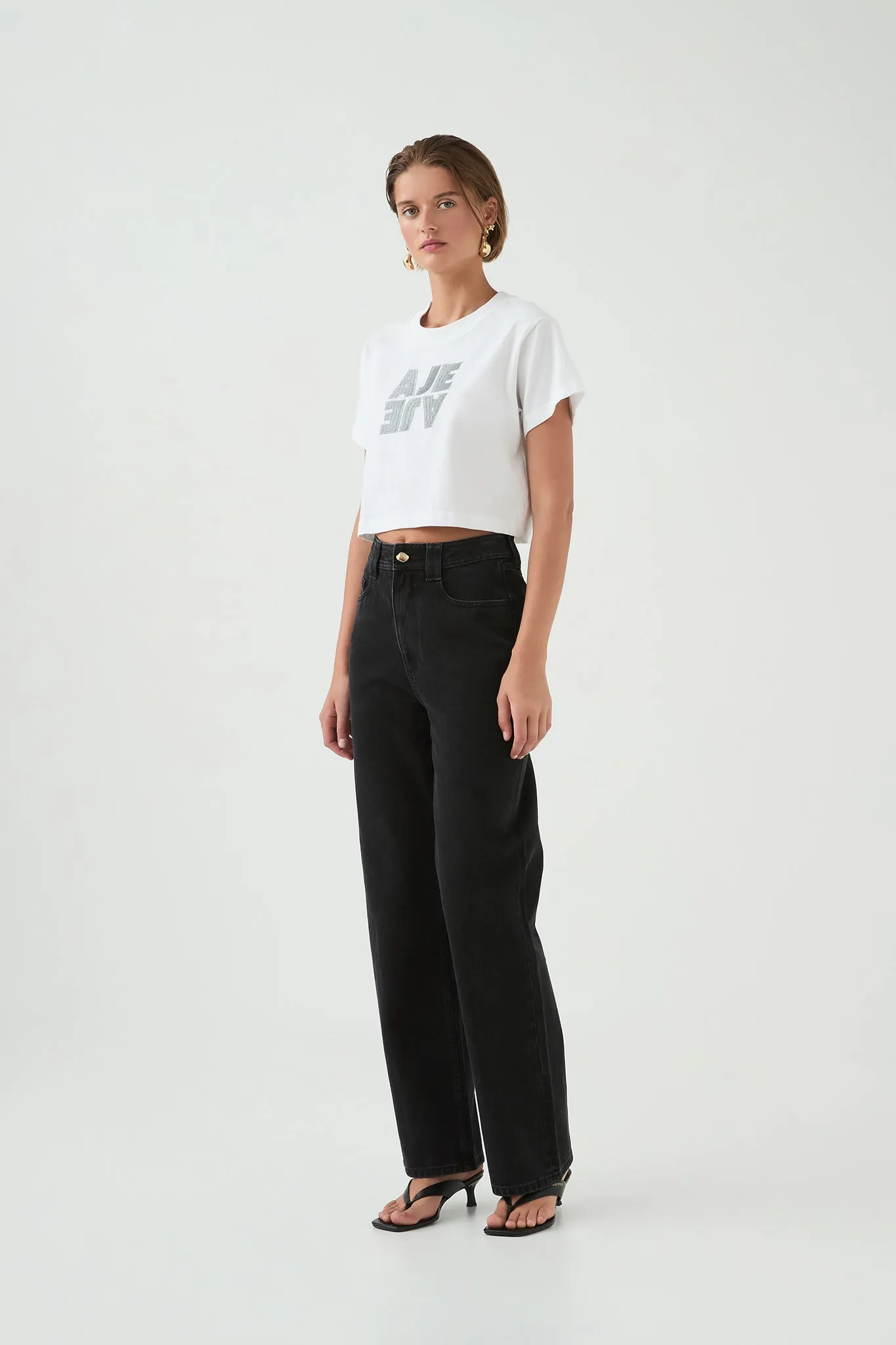 Spark Logo Cropped Tee