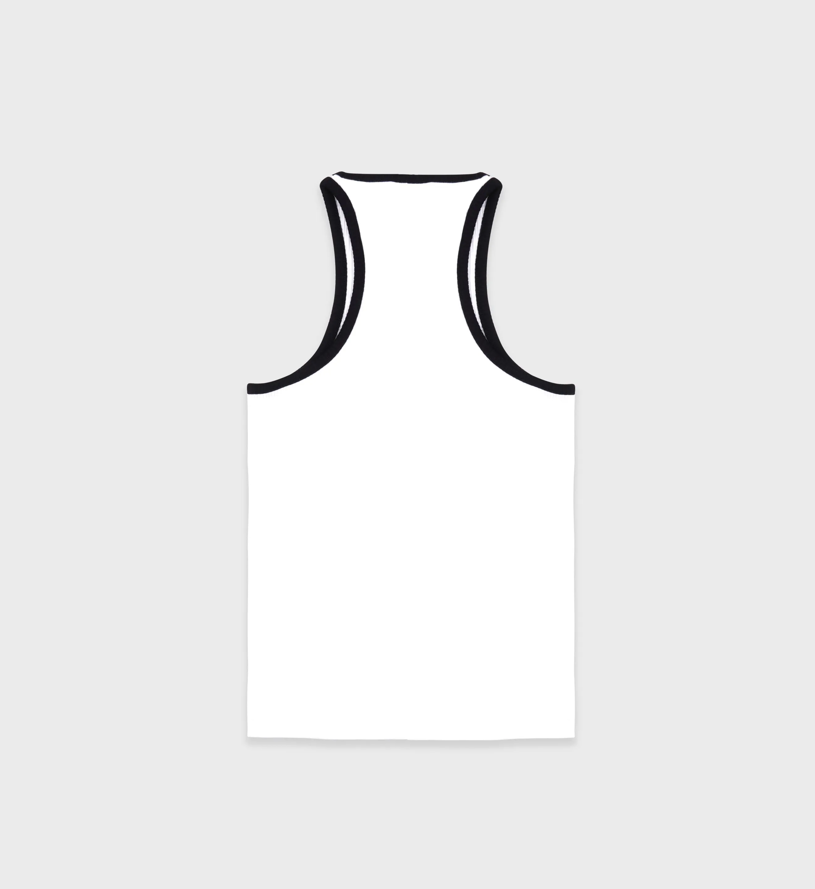 SRHWC Ribbed Tank - White/Black