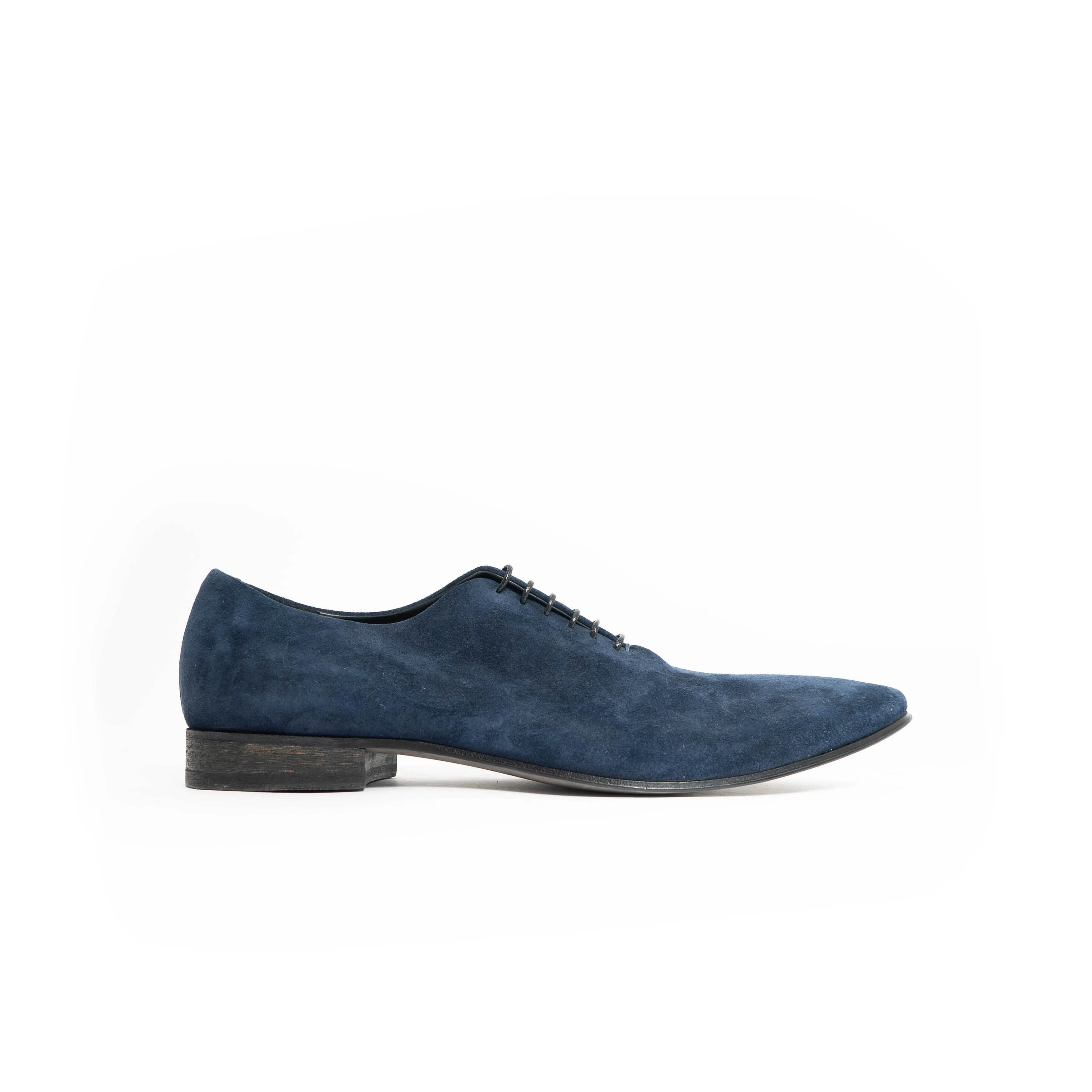 SS16 Navy Suede Loafers