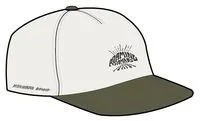 Tolima Recycled 5 Panel Cap - Birch