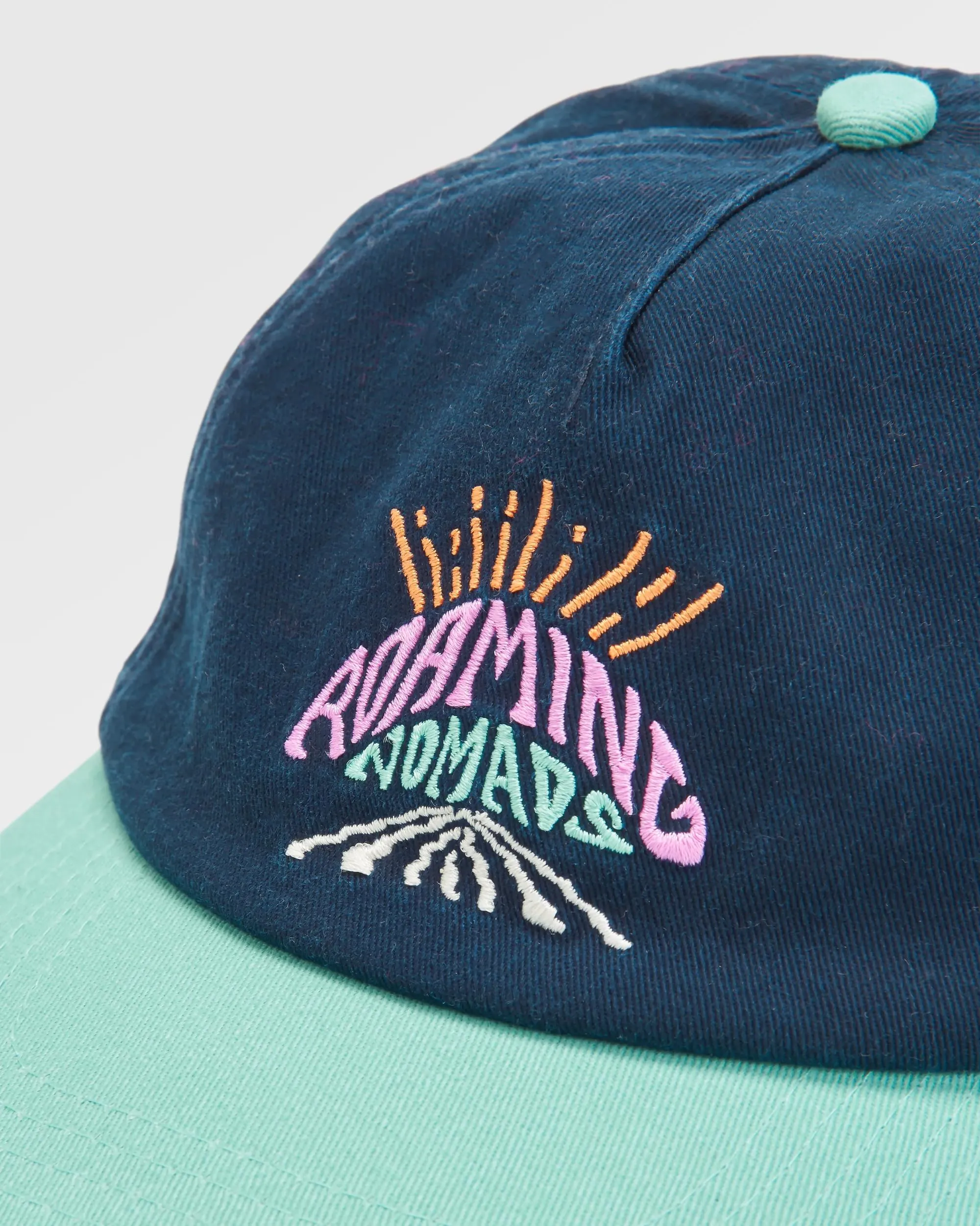 Tolima Recycled 5 Panel Cap - Dark Denim