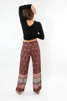 Travel pants. No wrinkle palazzo style